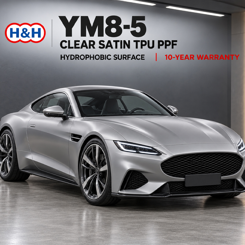 YM8-5 واضح الساتان TPU PPF