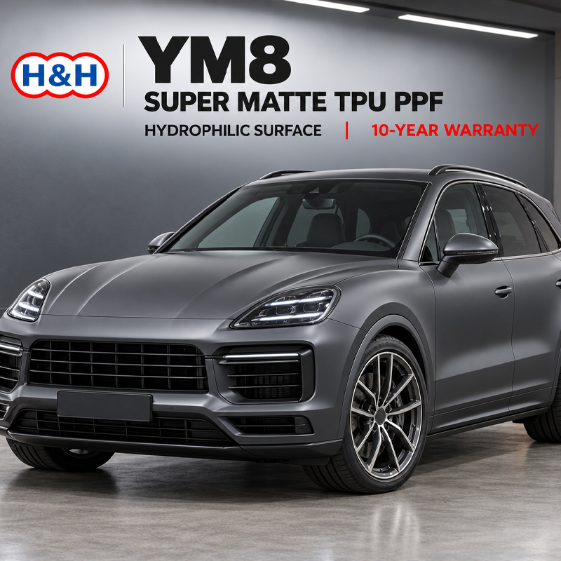 YM8 مادة TPU الشفافة فائقة اللمعان PPF